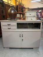 Vintage dressoir kastv, Ophalen, Studio Larilo, Met deur(en), 100 tot 150 cm