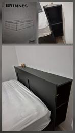 Bed Brimnes 160×200 + headboard  50€ ( matress no included), Huis en Inrichting, Kasten | Schoenenkasten, Ophalen, Zo goed als nieuw