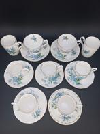 Royal Albert Forget Me Not set, Ophalen of Verzenden, Zo goed als nieuw, Overige stijlen, Kop(pen) en/of Schotel(s)