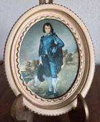 Vintage reproductie "The blue boy" Gainsborough schilderij, Ophalen of Verzenden