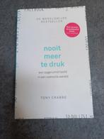Tony Crabbe - Nooit meer te druk, Ophalen of Verzenden, Zo goed als nieuw, Tony Crabbe