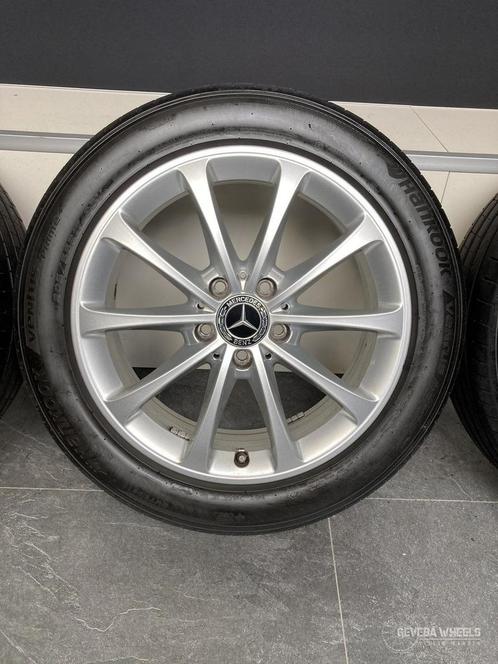 17” originele Mercedes A klasse W177 velgen + banden 5x112, Auto-onderdelen, Banden en Velgen, Banden en Velgen, Zomerbanden, 17 inch