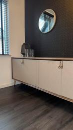 Zeer mooi dressoir - beige/brons (japandi/hotel chique), Ophalen, Met deur(en), Japandi / hotel chique, Zo goed als nieuw