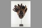 Div Afr. kunst: oa zeer oud Chokwe masker (201226-03), Ophalen of Verzenden