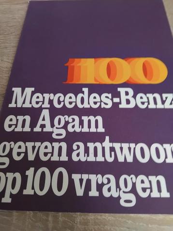 Mercedes Folder 1971 - Zeldzaam! beschikbaar voor biedingen