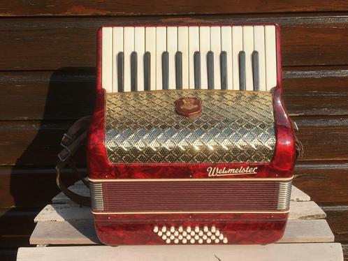Weltmeister accordeon – 23 toetsen | 32 bassen, Muziek en Instrumenten, Accordeons, Gebruikt, Toetsaccordeon, 32-bas, Weltmeister