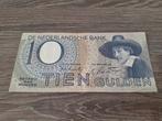 Biljet 10 gulden Staalmeester, 1943, Ophalen of Verzenden, 10 gulden