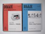Vrolijke oude kinderboeken Dikkie en Sikkie 2 stuks., Ophalen of Verzenden, Gelezen, Jongen of Meisje, 4 jaar