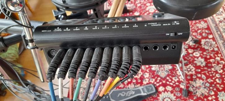 elec; drumstel dd505 d, Muziek en Instrumenten, Drumstellen en Slagwerk, Gebruikt, Overige merken, Elektronisch, Ophalen