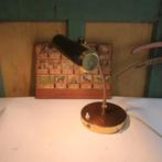 Burolamp lamp tafellamp metaal messing notarislamp, Huis en Inrichting, Minder dan 50 cm, Gebruikt, Ophalen of Verzenden, Metaal