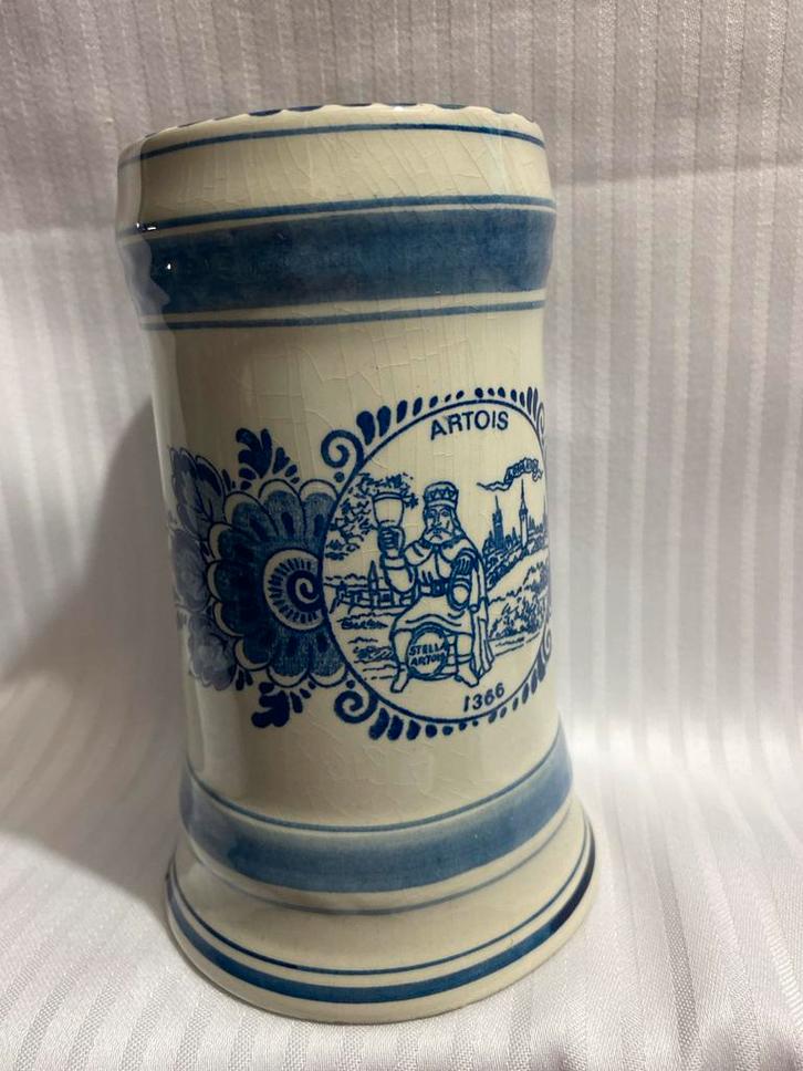 Artois Bierpul Delft Blauw, Antiek en Kunst, Antiek | Keramiek en Aardewerk, Ophalen of Verzenden