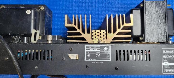 versterker, Audio, Tv en Foto, Versterkers en Receivers, Niet werkend, Overige systemen, 120 watt of meer, Overige merken, Ophalen