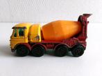 Foden Concrete Truck rood/geel 1:89 Matchbox (geen ovp), Ophalen of Verzenden, Gebruikt, Bus of Vrachtwagen
