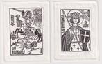2 exlibris van Pentscho Koulekov, Antiek en Kunst, Verzenden