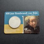 5 euro in coincard 400 jaar Rembrandt van Rijn UNC, Ophalen of Verzenden, Koningin Beatrix, Euro's