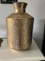Prachtige goudkleurige metalen vaas!, Huis en Inrichting, Woonaccessoires | Vazen, Minder dan 50 cm, Nieuw, Overige materialen