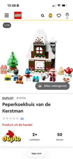 Lego Duplo Peperkoekhuis 10976 - Compleet met doos, Ophalen of Verzenden, Zo goed als nieuw, Complete set, Duplo