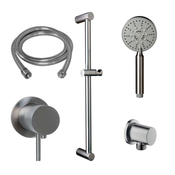 Beldeaux 2000 thermostaat inbouw doucheset, RVS, Doe-het-zelf en Verbouw, Sanitair, Nieuw, Douche, Rvs, Ophalen of Verzenden