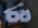 verlichte letters, Ophalen, Zo goed als nieuw, Versiering, Geboorte of Huwelijk