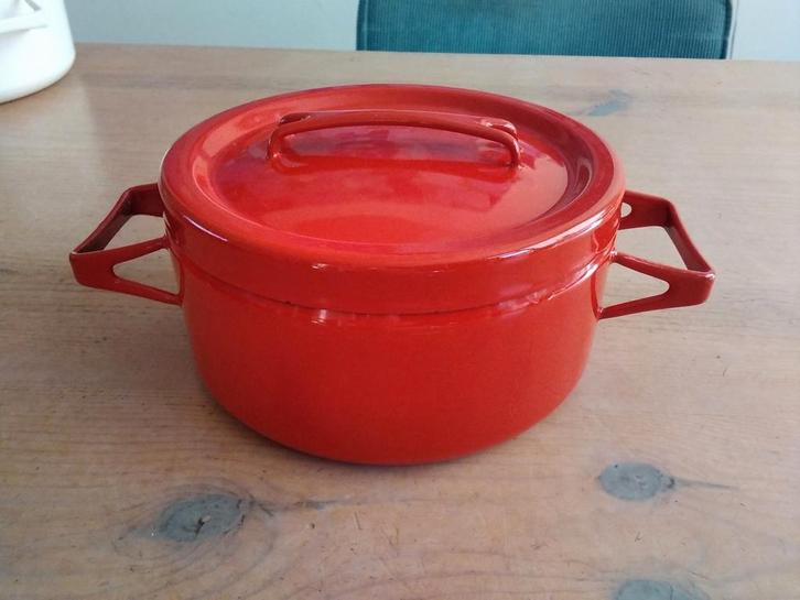 Finel Arabia Finland Seppo Malat emaille pan, Huis en Inrichting, Keuken | Potten en Pannen, Gebruikt, Overige materialen, Verzenden