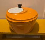 Vintage oranje slacentrifuge (Tupperware), Huis en Inrichting, Keuken | Tupperware, Ophalen of Verzenden, Zo goed als nieuw, Oranje