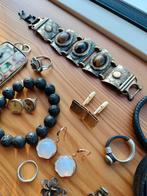 Vintage sieraden., Ophalen of Verzenden, Gebruikt, Met bedels of kralen