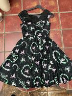 Hell Bunny Lexie Poodles 50's Swing Jurk Zwart maat XS/UK8, Kleding | Dames, Jurken, Zwart, Nieuw, Ophalen of Verzenden, Hell Bunny Lexie Poodles 50's Swing Jurk Zwart maat XS/UK8