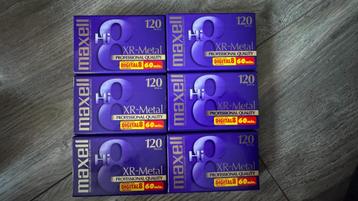 Maxell Hi8 XR-Metal Videobanden beschikbaar voor biedingen