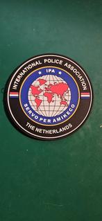 Politie IPA patch, Ophalen of Verzenden, Overige soorten, Nederland, Embleem of Badge