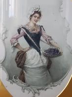 Antieke ingelijste gravure uit Oostenrijk door H. Lefler., Ophalen of Verzenden