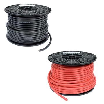 Accukabel 10 t/m 120mm rood/zwart beschikbaar voor biedingen