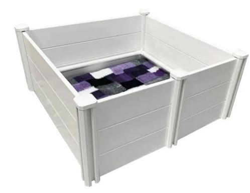 Topmast werpkist 122 x 122 te huur, Dieren en Toebehoren, Overige Dieren-accessoires, Zo goed als nieuw, Ophalen