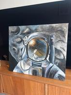 Schilderij Astronaut in de Ruimte, Antiek en Kunst, Ophalen