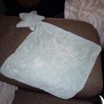 zeeman, kroeldoek groen velours met ster en rammelaar, Kinderen en Baby's, Speelgoed | Knuffels en Pluche, Ophalen of Verzenden