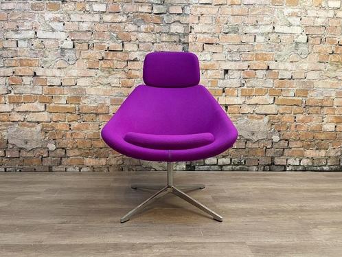 Allermuir Open A641 fuchsia bij TheReSales, Huis en Inrichting, Fauteuils, Zo goed als nieuw, Metaal, Stof, 50 tot 75 cm, 75 tot 100 cm