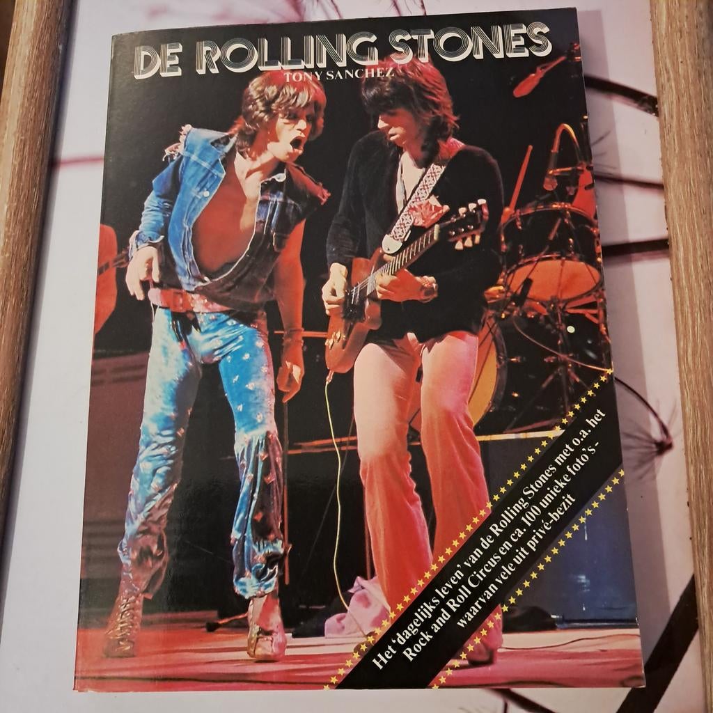 Boek De Rolling Stones Tony Sanchez, Verzamelen, Ophalen of Verzenden, Boek, Tijdschrift of Artikel
