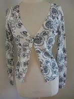 HEMA vest wit zwarte bloem maat S - nieuw -, Maat 38/40 (M), Wit, Nieuw, Ophalen of Verzenden