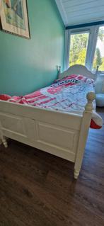 Houten Eenpersoons Bed 90x200 met Lattenbodem, Huis en Inrichting, Ophalen, Gebruikt, 90 cm, Eenpersoons
