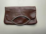 Clutch tasje/avondtasje, Sieraden, Tassen en Uiterlijk, Tassen | Damestassen, Ophalen of Verzenden, Nieuw, Bruin, Avondtasje