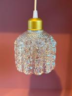 Vintage hanglamp kristal, Ophalen of Verzenden, Zo goed als nieuw, Glas, Minder dan 50 cm