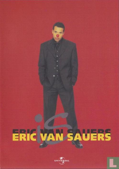 Eric van Sauers is Eric van Sauers, Cd's en Dvd's, Dvd's | Cabaret en Sketches, Zo goed als nieuw, Stand-up of Theatershow, Alle leeftijden