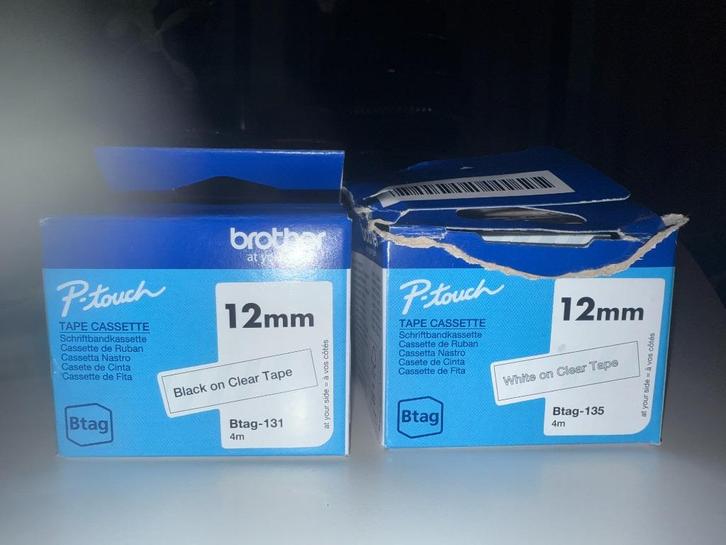 Labels voor P-touch labelprinter, Computers en Software, Labelprinters, Nieuw, Tape-label, Ophalen of Verzenden