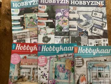 3x Mijn HOBBYKAART en 3x HOBBYZINE beschikbaar voor biedingen