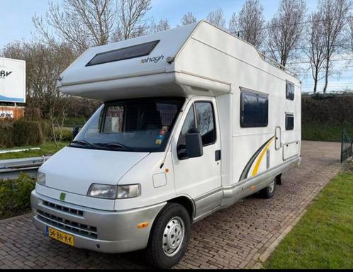 Fiat Elnagh camper 7 persoons gezakt in prijs, Caravans en Kamperen, Campers, Particulier, Half-integraal, meer dan 6, Fiat, Diesel