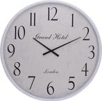 Grote wandklok Grand Hotel 76cm, Verzenden, Nieuw, Wandklok