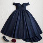 Luxe Henna- of Verlovingsjurk | Maat 48-50, Kleding | Dames, Ophalen, Zo goed als nieuw, Maat 46/48 (XL) of groter, Boven de knie