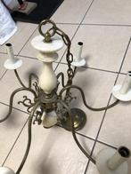 kroonluchter, Huis en Inrichting, Lampen | Hanglampen, Ophalen, Gebruikt, Metaal, 75 cm of meer