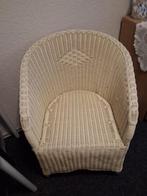 Rotan stoel, Ophalen, Gebruikt, Wit, Riet of Rotan