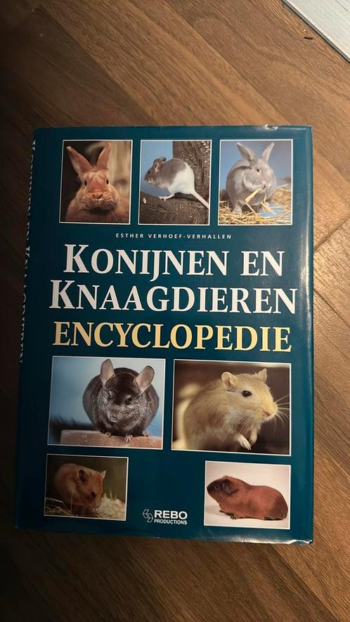 E. Verhoef-Verhallen - Konijnen en knaagdieren encyclopedie, Boeken, Dieren en Huisdieren, Gelezen, Konijnen of Knaagdieren, Verzenden