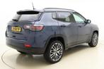 Jeep Compass 4xe 240 Plug-in Hybrid Electric Summit | Leder, Auto's, Jeep, 4 cilinders, Blauw, Bedrijf, Vierwielaandrijving